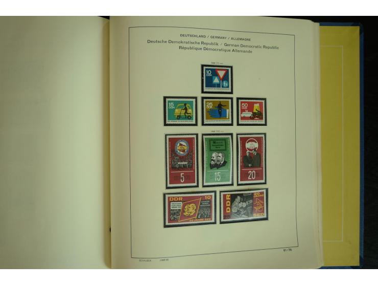 1945/2012, ungebrauchte/postfrische und gestempelte Sammlung, dabei Bizone mit besseren u.a. Mi.-Nr. 93I XG gestempelt mit Fo