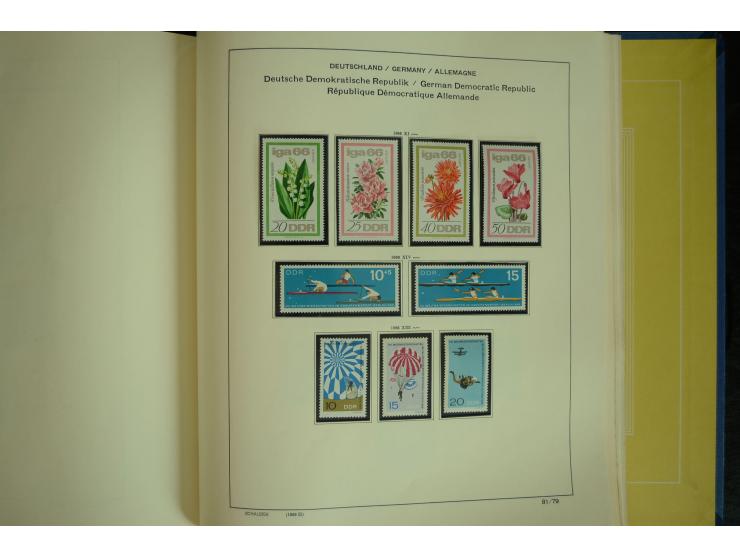 1945/2012, ungebrauchte/postfrische und gestempelte Sammlung, dabei Bizone mit besseren u.a. Mi.-Nr. 93I XG gestempelt mit Fo