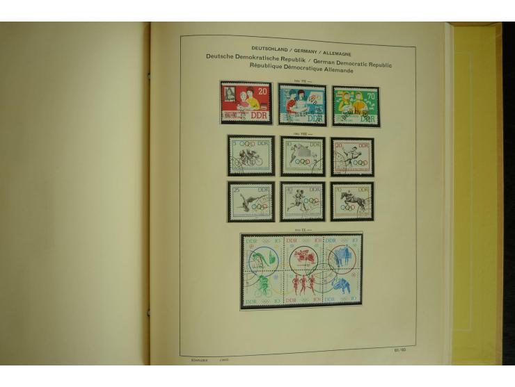 1945/2012, ungebrauchte/postfrische und gestempelte Sammlung, dabei Bizone mit besseren u.a. Mi.-Nr. 93I XG gestempelt mit Fo