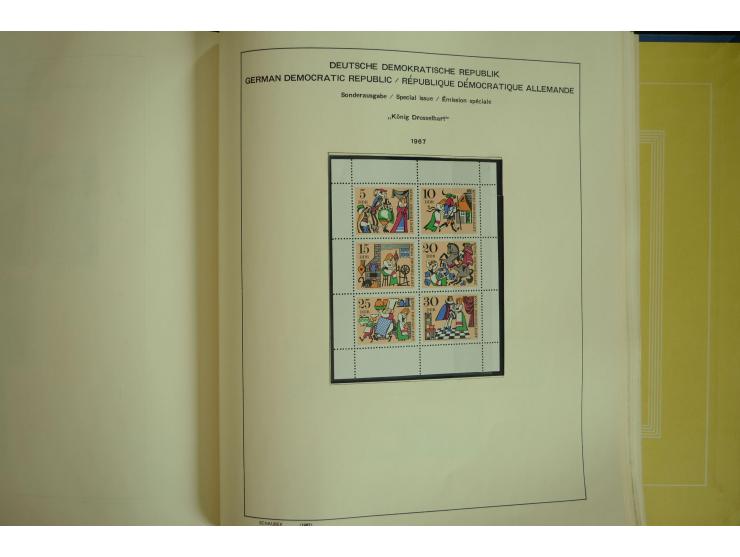1945/2012, ungebrauchte/postfrische und gestempelte Sammlung, dabei Bizone mit besseren u.a. Mi.-Nr. 93I XG gestempelt mit Fo