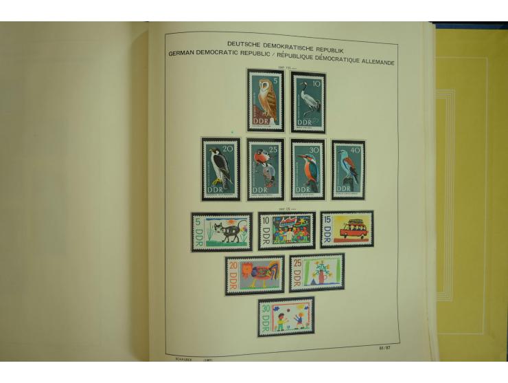 1945/2012, ungebrauchte/postfrische und gestempelte Sammlung, dabei Bizone mit besseren u.a. Mi.-Nr. 93I XG gestempelt mit Fo