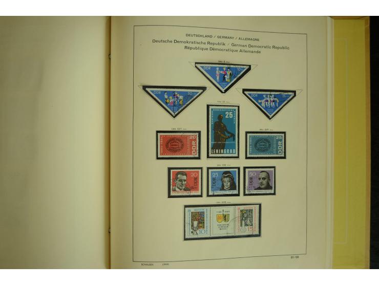 1945/2012, ungebrauchte/postfrische und gestempelte Sammlung, dabei Bizone mit besseren u.a. Mi.-Nr. 93I XG gestempelt mit Fo