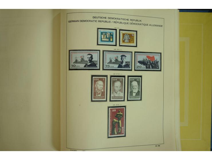 1945/2012, ungebrauchte/postfrische und gestempelte Sammlung, dabei Bizone mit besseren u.a. Mi.-Nr. 93I XG gestempelt mit Fo