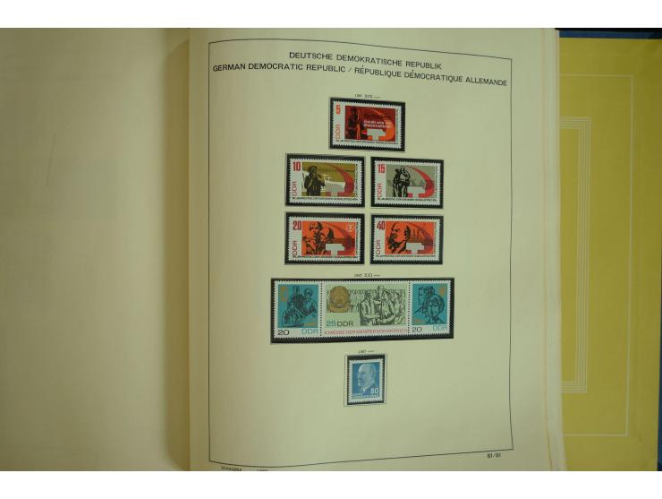 1945/2012, ungebrauchte/postfrische und gestempelte Sammlung, dabei Bizone mit besseren u.a. Mi.-Nr. 93I XG gestempelt mit Fo