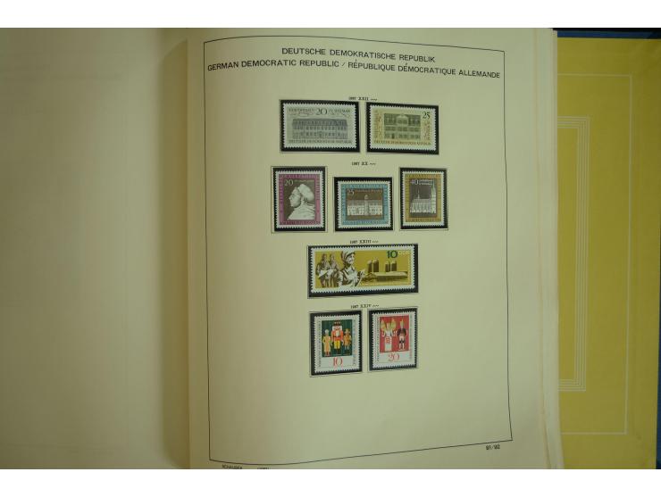 1945/2012, ungebrauchte/postfrische und gestempelte Sammlung, dabei Bizone mit besseren u.a. Mi.-Nr. 93I XG gestempelt mit Fo