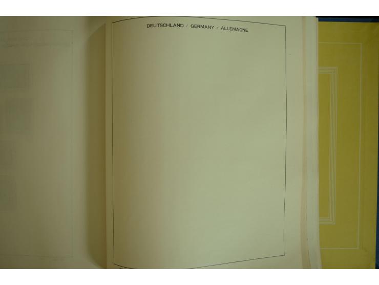 1945/2012, ungebrauchte/postfrische und gestempelte Sammlung, dabei Bizone mit besseren u.a. Mi.-Nr. 93I XG gestempelt mit Fo
