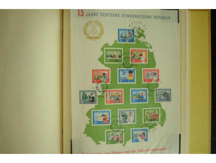 1945/2012, ungebrauchte/postfrische und gestempelte Sammlung, dabei Bizone mit besseren u.a. Mi.-Nr. 93I XG gestempelt mit Fo
