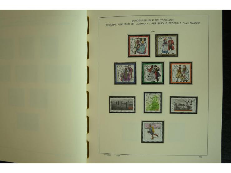 1945/2012, ungebrauchte/postfrische und gestempelte Sammlung, dabei Bizone mit besseren u.a. Mi.-Nr. 93I XG gestempelt mit Fo