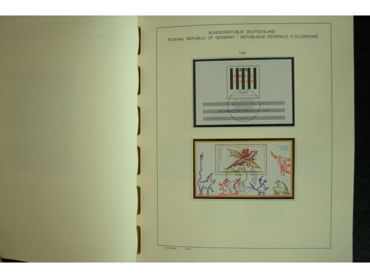 1945/2012, ungebrauchte/postfrische und gestempelte Sammlung, dabei Bizone mit besseren u.a. Mi.-Nr. 93I XG gestempelt mit Fo