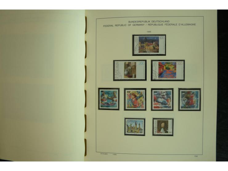1945/2012, ungebrauchte/postfrische und gestempelte Sammlung, dabei Bizone mit besseren u.a. Mi.-Nr. 93I XG gestempelt mit Fo