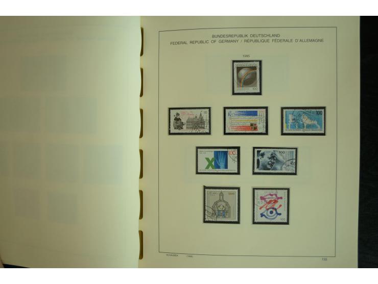 1945/2012, ungebrauchte/postfrische und gestempelte Sammlung, dabei Bizone mit besseren u.a. Mi.-Nr. 93I XG gestempelt mit Fo