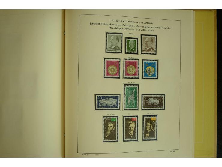 1945/2012, ungebrauchte/postfrische und gestempelte Sammlung, dabei Bizone mit besseren u.a. Mi.-Nr. 93I XG gestempelt mit Fo