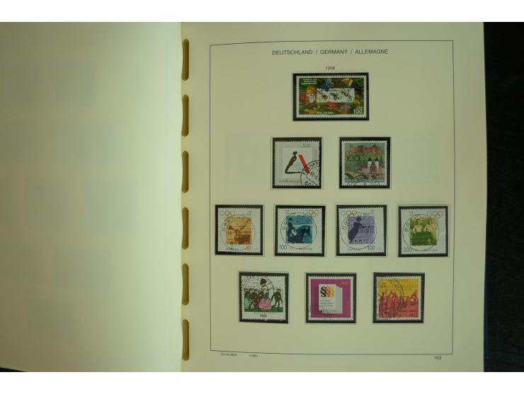 1945/2012, ungebrauchte/postfrische und gestempelte Sammlung, dabei Bizone mit besseren u.a. Mi.-Nr. 93I XG gestempelt mit Fo
