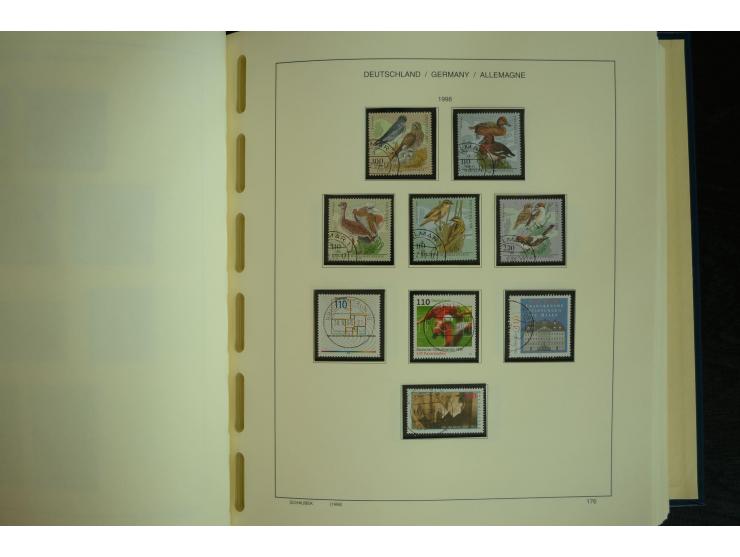 1945/2012, ungebrauchte/postfrische und gestempelte Sammlung, dabei Bizone mit besseren u.a. Mi.-Nr. 93I XG gestempelt mit Fo