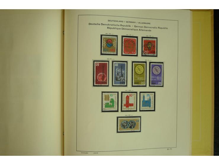 1945/2012, ungebrauchte/postfrische und gestempelte Sammlung, dabei Bizone mit besseren u.a. Mi.-Nr. 93I XG gestempelt mit Fo