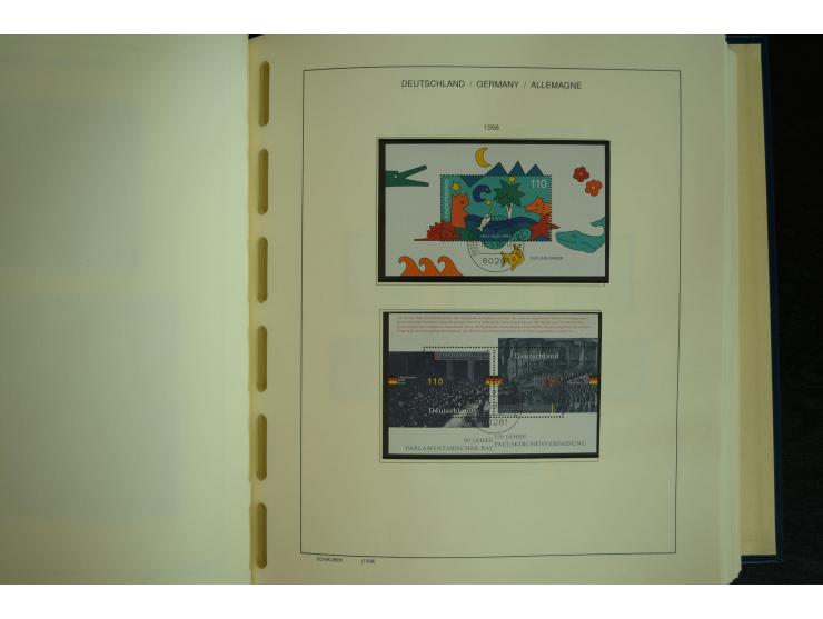 1945/2012, ungebrauchte/postfrische und gestempelte Sammlung, dabei Bizone mit besseren u.a. Mi.-Nr. 93I XG gestempelt mit Fo