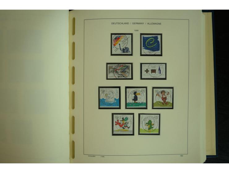 1945/2012, ungebrauchte/postfrische und gestempelte Sammlung, dabei Bizone mit besseren u.a. Mi.-Nr. 93I XG gestempelt mit Fo