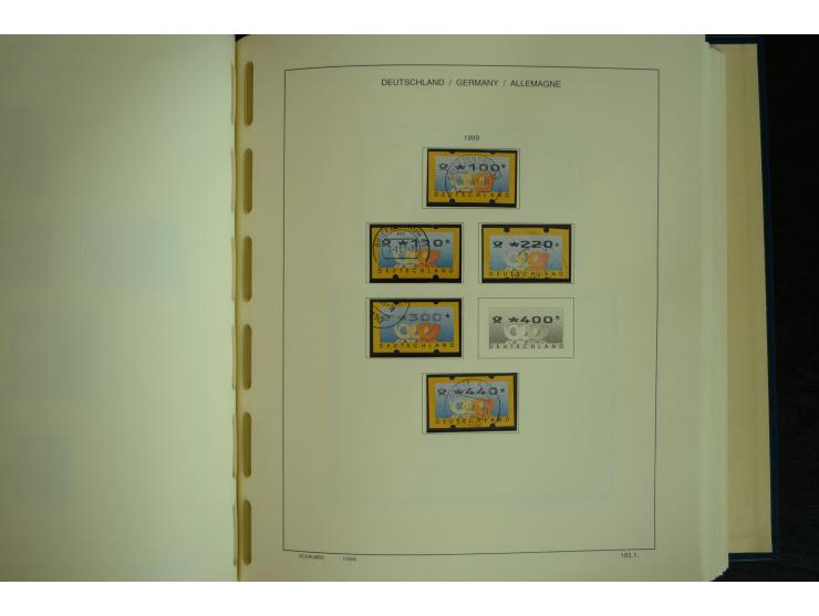 1945/2012, ungebrauchte/postfrische und gestempelte Sammlung, dabei Bizone mit besseren u.a. Mi.-Nr. 93I XG gestempelt mit Fo
