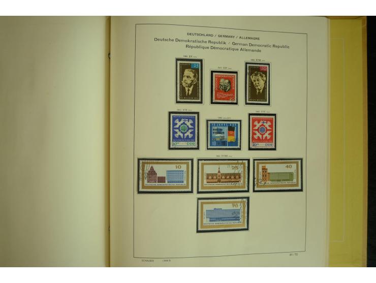 1945/2012, ungebrauchte/postfrische und gestempelte Sammlung, dabei Bizone mit besseren u.a. Mi.-Nr. 93I XG gestempelt mit Fo