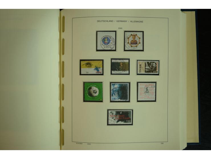 1945/2012, ungebrauchte/postfrische und gestempelte Sammlung, dabei Bizone mit besseren u.a. Mi.-Nr. 93I XG gestempelt mit Fo
