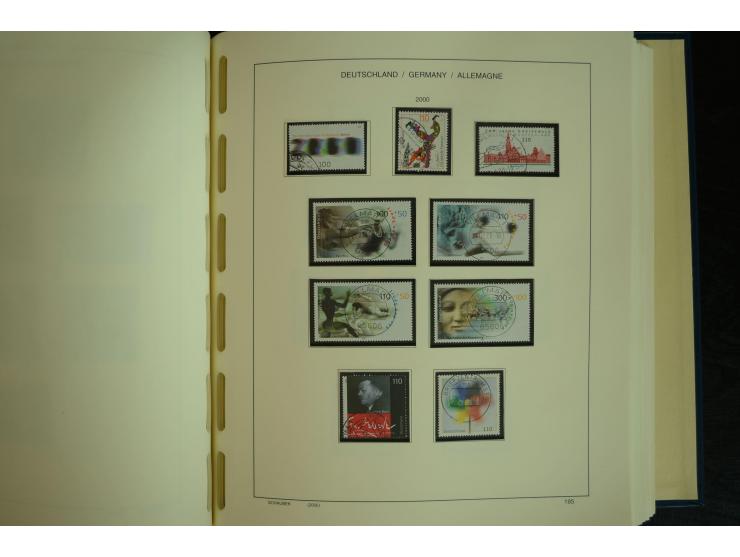 1945/2012, ungebrauchte/postfrische und gestempelte Sammlung, dabei Bizone mit besseren u.a. Mi.-Nr. 93I XG gestempelt mit Fo