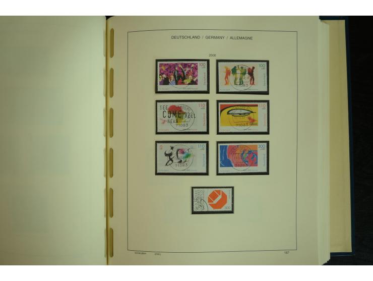 1945/2012, ungebrauchte/postfrische und gestempelte Sammlung, dabei Bizone mit besseren u.a. Mi.-Nr. 93I XG gestempelt mit Fo