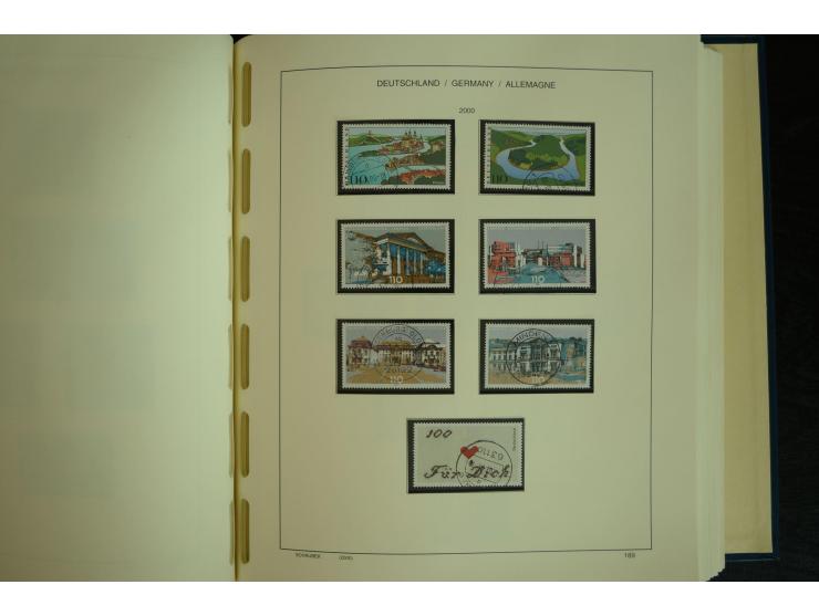 1945/2012, ungebrauchte/postfrische und gestempelte Sammlung, dabei Bizone mit besseren u.a. Mi.-Nr. 93I XG gestempelt mit Fo