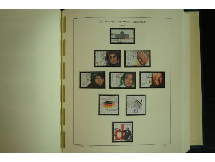 1945/2012, ungebrauchte/postfrische und gestempelte Sammlung, dabei Bizone mit besseren u.a. Mi.-Nr. 93I XG gestempelt mit Fo