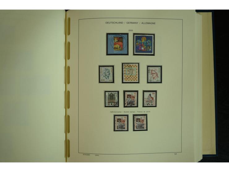 1945/2012, ungebrauchte/postfrische und gestempelte Sammlung, dabei Bizone mit besseren u.a. Mi.-Nr. 93I XG gestempelt mit Fo