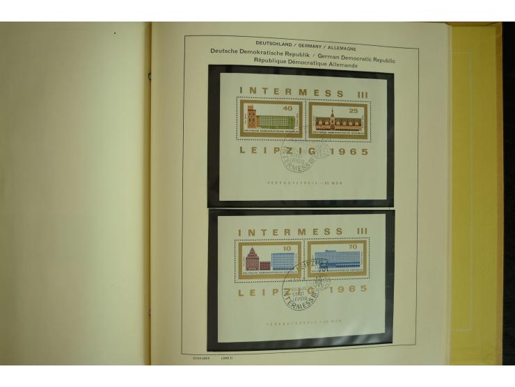 1945/2012, ungebrauchte/postfrische und gestempelte Sammlung, dabei Bizone mit besseren u.a. Mi.-Nr. 93I XG gestempelt mit Fo