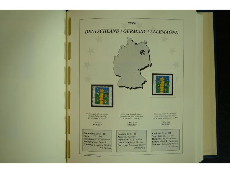 1945/2012, ungebrauchte/postfrische und gestempelte Sammlung, dabei Bizone mit besseren u.a. Mi.-Nr. 93I XG gestempelt mit Fo