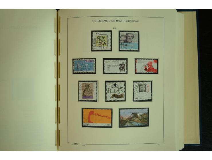 1945/2012, ungebrauchte/postfrische und gestempelte Sammlung, dabei Bizone mit besseren u.a. Mi.-Nr. 93I XG gestempelt mit Fo