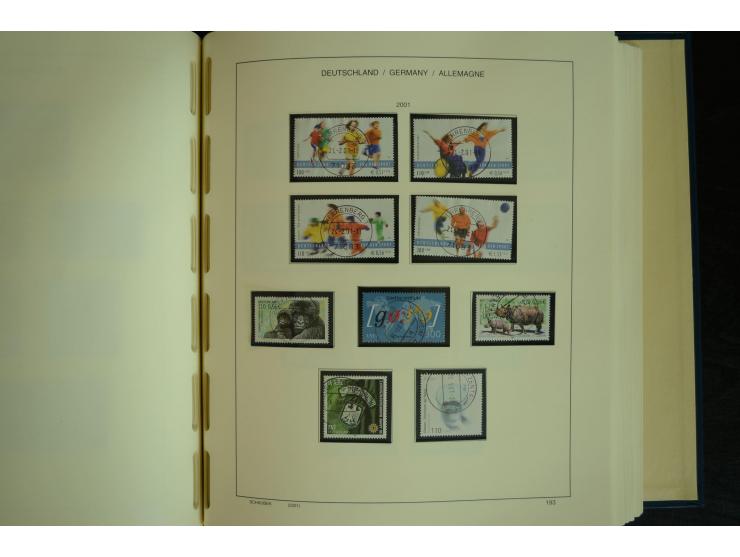 1945/2012, ungebrauchte/postfrische und gestempelte Sammlung, dabei Bizone mit besseren u.a. Mi.-Nr. 93I XG gestempelt mit Fo
