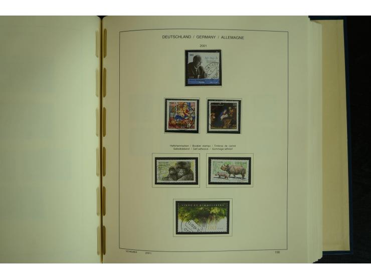1945/2012, ungebrauchte/postfrische und gestempelte Sammlung, dabei Bizone mit besseren u.a. Mi.-Nr. 93I XG gestempelt mit Fo