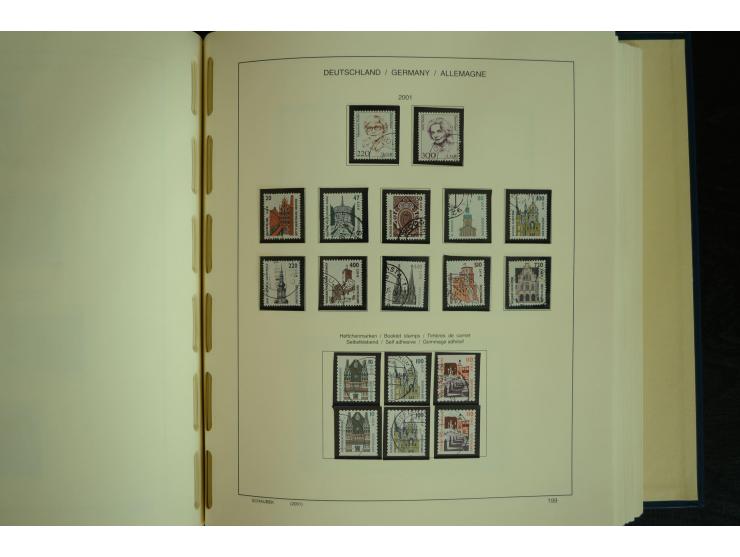1945/2012, ungebrauchte/postfrische und gestempelte Sammlung, dabei Bizone mit besseren u.a. Mi.-Nr. 93I XG gestempelt mit Fo