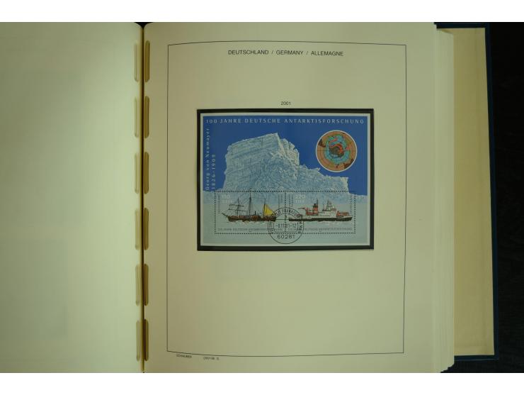 1945/2012, ungebrauchte/postfrische und gestempelte Sammlung, dabei Bizone mit besseren u.a. Mi.-Nr. 93I XG gestempelt mit Fo