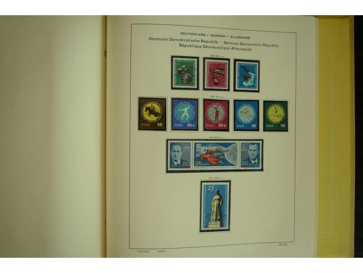 1945/2012, ungebrauchte/postfrische und gestempelte Sammlung, dabei Bizone mit besseren u.a. Mi.-Nr. 93I XG gestempelt mit Fo