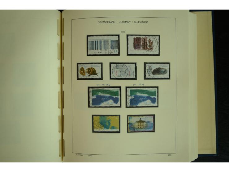 1945/2012, ungebrauchte/postfrische und gestempelte Sammlung, dabei Bizone mit besseren u.a. Mi.-Nr. 93I XG gestempelt mit Fo