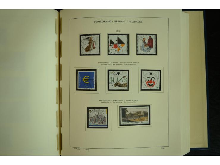 1945/2012, ungebrauchte/postfrische und gestempelte Sammlung, dabei Bizone mit besseren u.a. Mi.-Nr. 93I XG gestempelt mit Fo