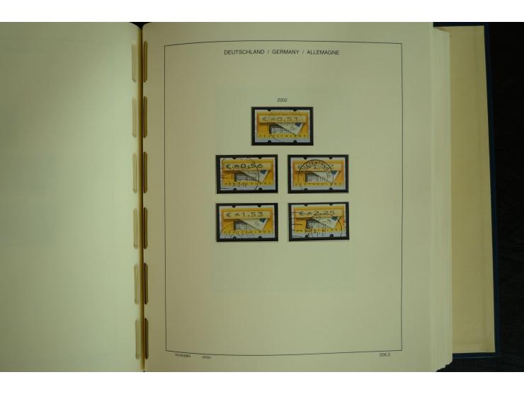 1945/2012, ungebrauchte/postfrische und gestempelte Sammlung, dabei Bizone mit besseren u.a. Mi.-Nr. 93I XG gestempelt mit Fo