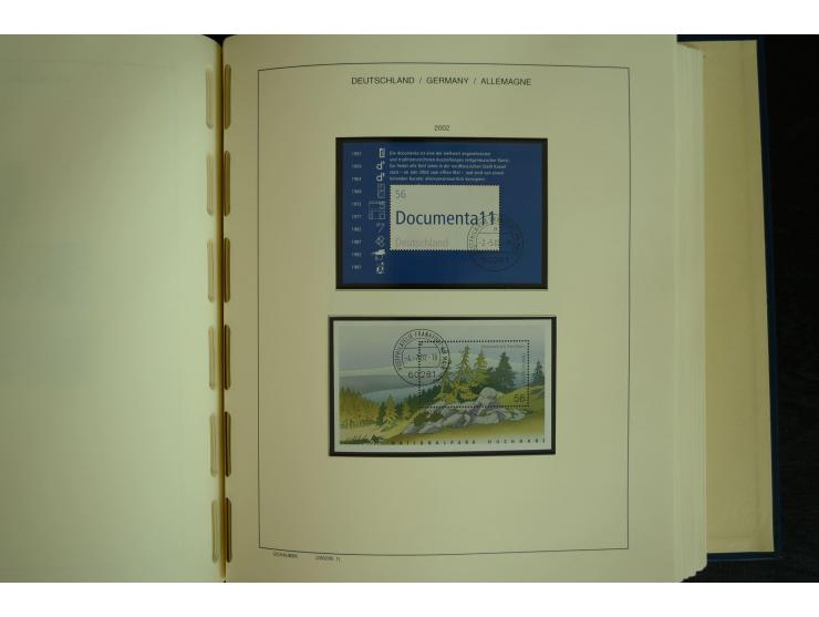 1945/2012, ungebrauchte/postfrische und gestempelte Sammlung, dabei Bizone mit besseren u.a. Mi.-Nr. 93I XG gestempelt mit Fo