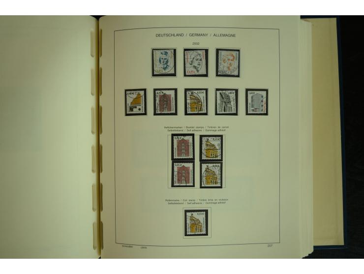 1945/2012, ungebrauchte/postfrische und gestempelte Sammlung, dabei Bizone mit besseren u.a. Mi.-Nr. 93I XG gestempelt mit Fo