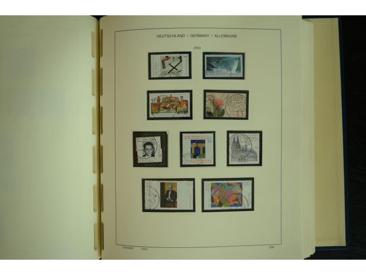 1945/2012, ungebrauchte/postfrische und gestempelte Sammlung, dabei Bizone mit besseren u.a. Mi.-Nr. 93I XG gestempelt mit Fo
