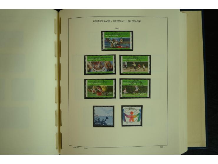 1945/2012, ungebrauchte/postfrische und gestempelte Sammlung, dabei Bizone mit besseren u.a. Mi.-Nr. 93I XG gestempelt mit Fo