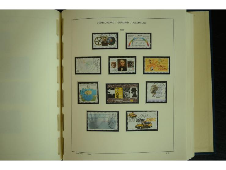 1945/2012, ungebrauchte/postfrische und gestempelte Sammlung, dabei Bizone mit besseren u.a. Mi.-Nr. 93I XG gestempelt mit Fo