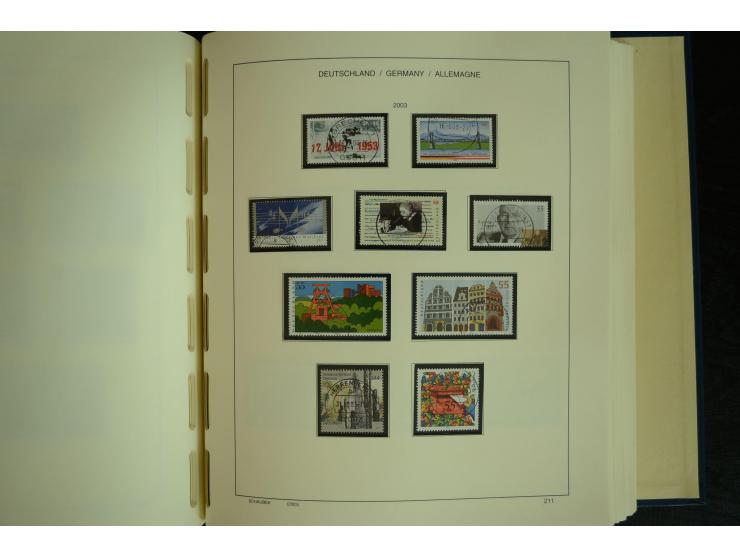 1945/2012, ungebrauchte/postfrische und gestempelte Sammlung, dabei Bizone mit besseren u.a. Mi.-Nr. 93I XG gestempelt mit Fo