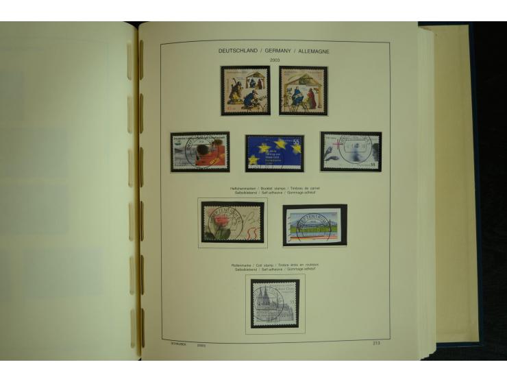 1945/2012, ungebrauchte/postfrische und gestempelte Sammlung, dabei Bizone mit besseren u.a. Mi.-Nr. 93I XG gestempelt mit Fo
