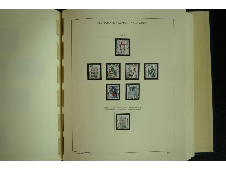 1945/2012, ungebrauchte/postfrische und gestempelte Sammlung, dabei Bizone mit besseren u.a. Mi.-Nr. 93I XG gestempelt mit Fo