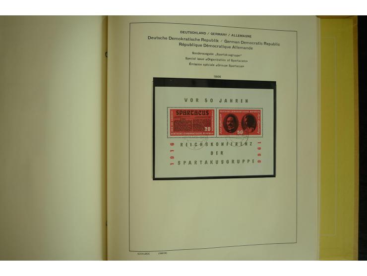 1945/2012, ungebrauchte/postfrische und gestempelte Sammlung, dabei Bizone mit besseren u.a. Mi.-Nr. 93I XG gestempelt mit Fo