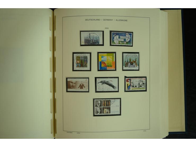 1945/2012, ungebrauchte/postfrische und gestempelte Sammlung, dabei Bizone mit besseren u.a. Mi.-Nr. 93I XG gestempelt mit Fo